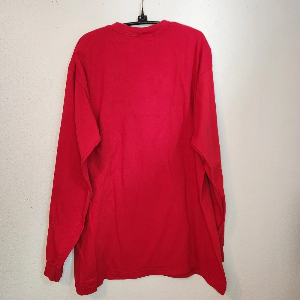 Joy Athletics Red University of Nebraska Cornhusker Long Sleeve‎ Shirt, Size XL